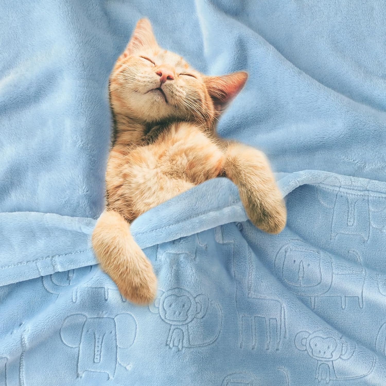 Mineral Health Baby Blanket Blue