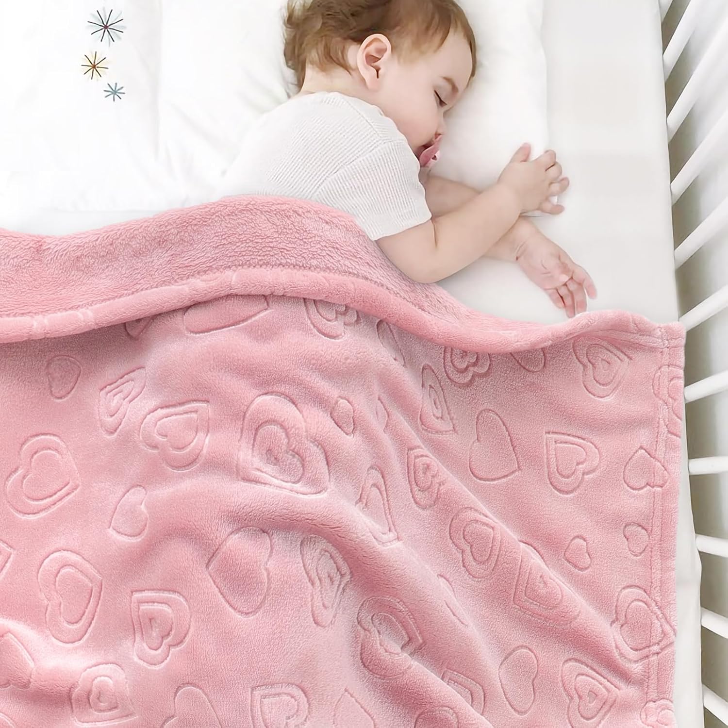 Mineral Health Baby Blanket Blush Pink