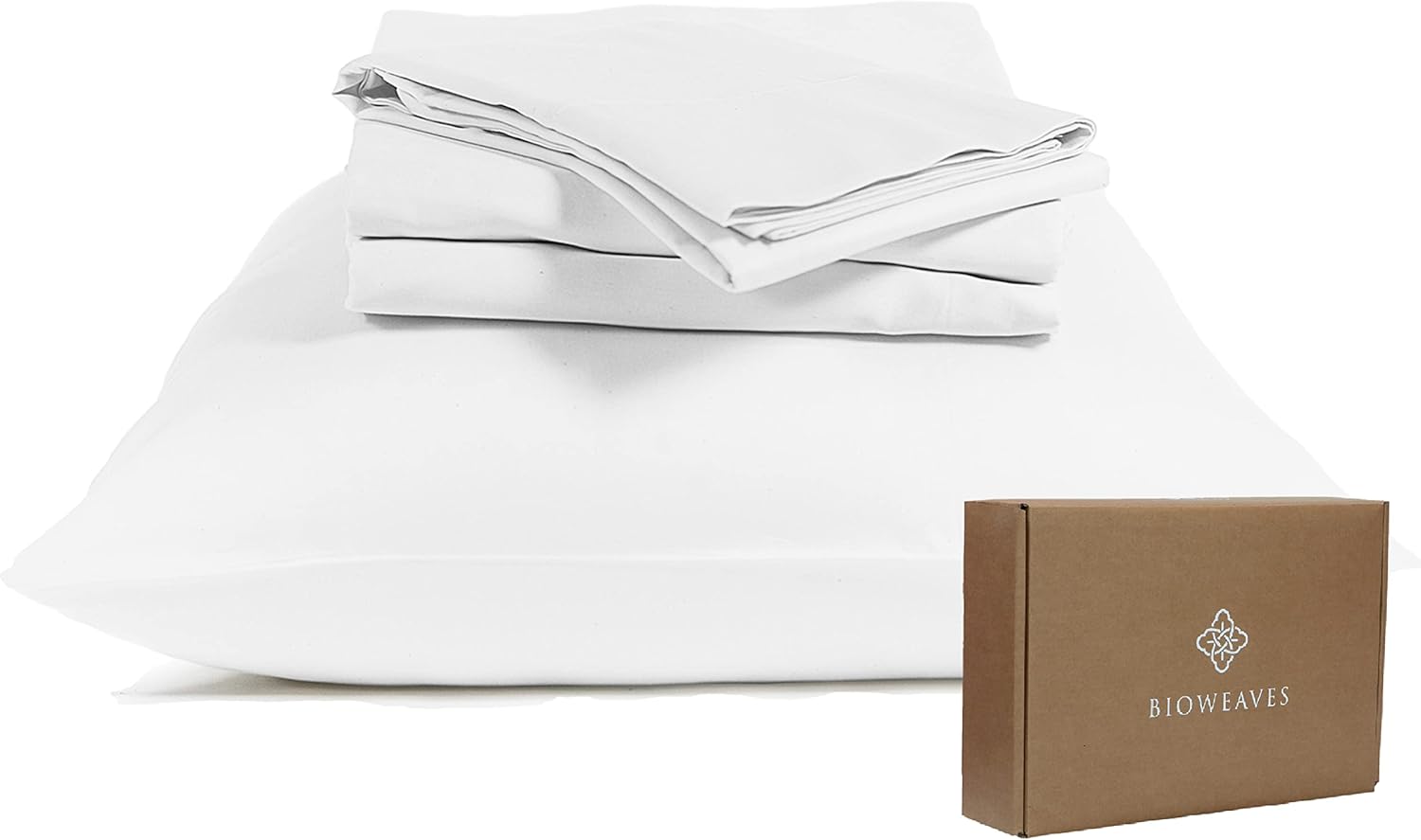 Organic Cotton Sheet Set White