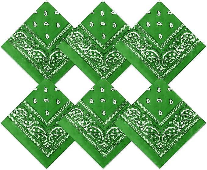 Amethyst-Infused 100% Cotton Bandana