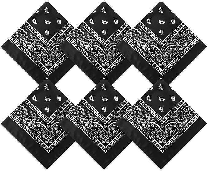 Amethyst-Infused 100% Cotton Bandana