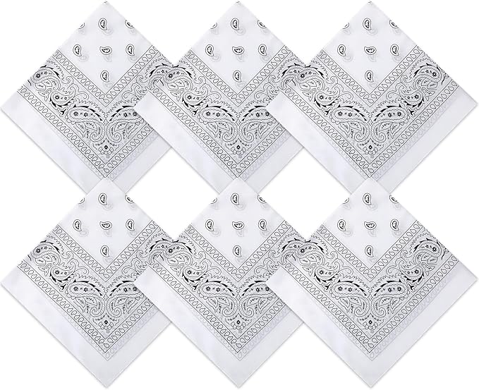 Amethyst-Infused 100% Cotton Bandana