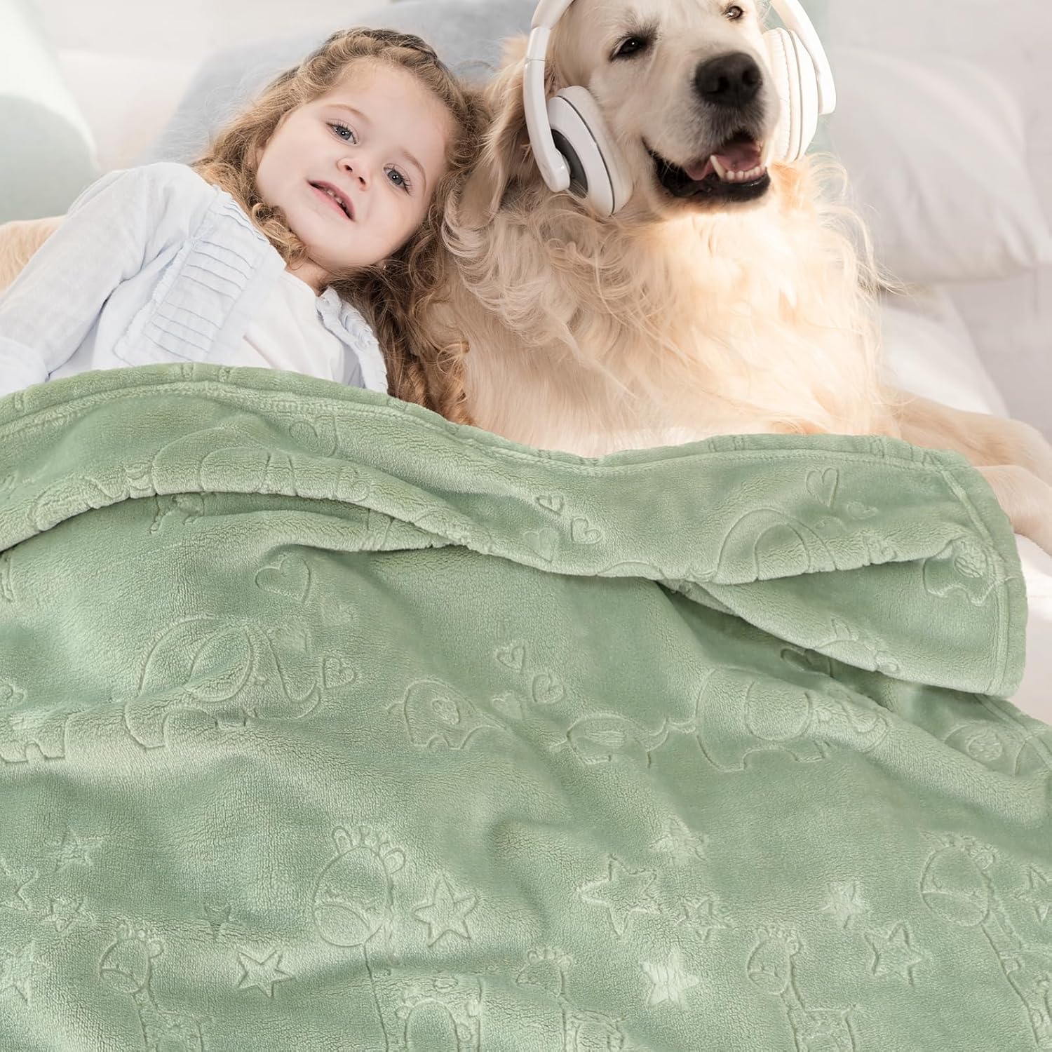 Mineral Health Baby Blanket Celadon