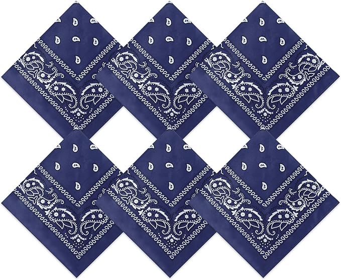 Mineral Health Cotton Bandana Royal Blue