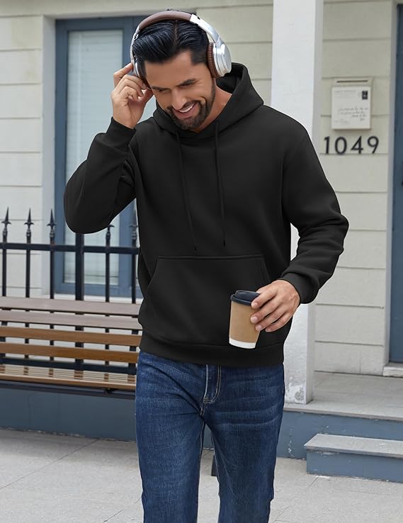 Mineral Health Ultra-Soft Fleece Hoodie Black