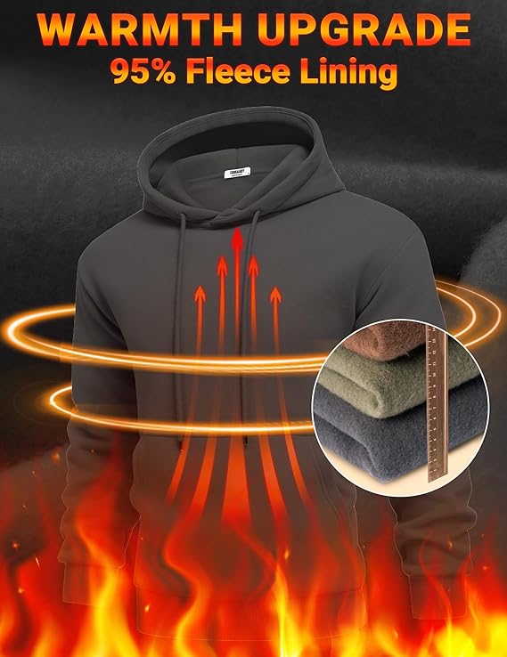 Mineral Health Ultra-Soft Fleece Hoodie Dark Grey