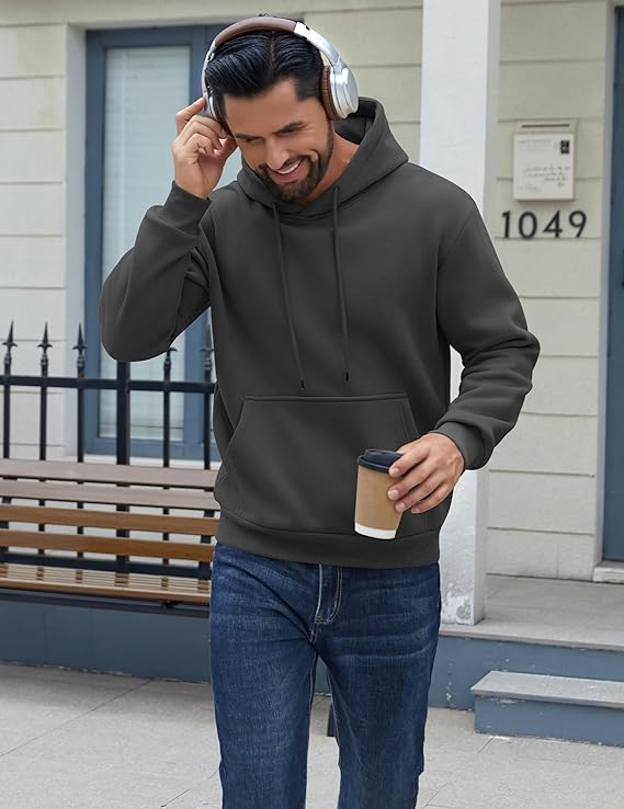 Mineral Health Ultra-Soft Fleece Hoodie Dark Grey