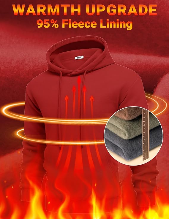 Mineral Health Hoodie Red