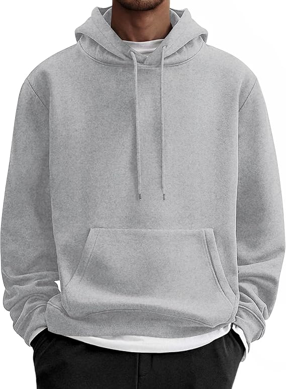 Mineral Health Ultra-Soft Fleece Hoodie Light Grey