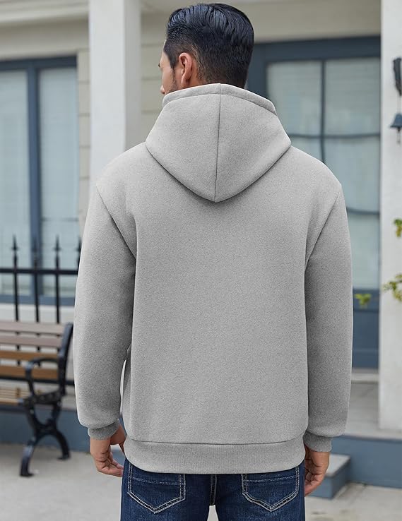 Mineral Health Ultra-Soft Fleece Hoodie Light Grey