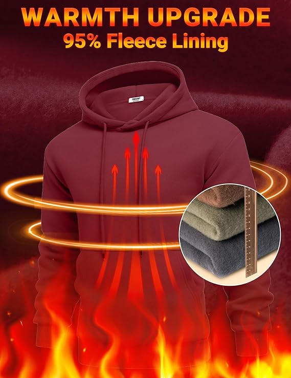 Mineral Health Ultra-Soft Fleece Hoodie Wine
