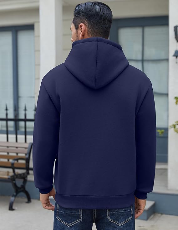 Mineral Health Ultra-Soft Fleece Hoodie Blue Purple