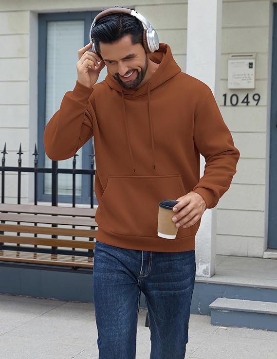 Mineral Health Ultra-Soft Fleece Hoodie Brown