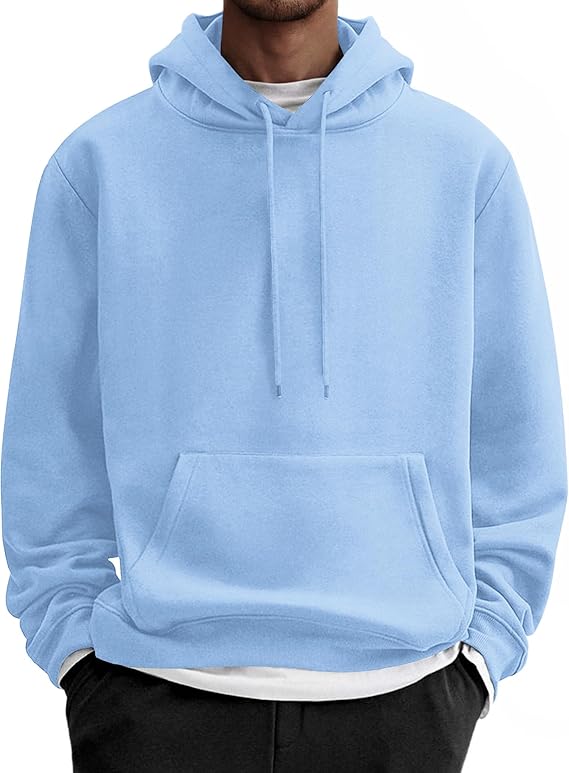 Mineral Health Ultra-Soft Fleece Hoodie Light Blue