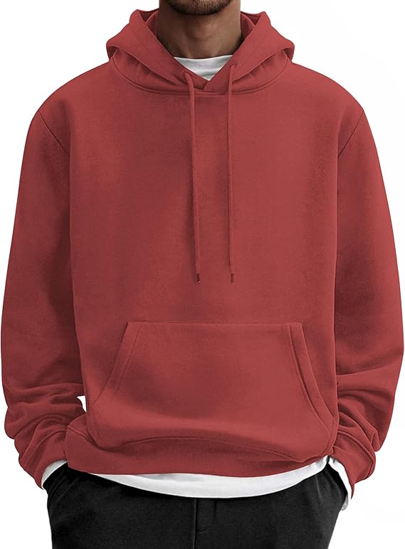 Mineral Health Ultra-Soft Fleece Hoodie Deep Red
