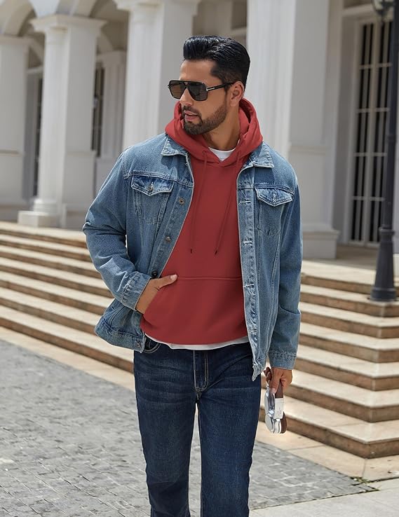 Mineral Health Ultra-Soft Fleece Hoodie Deep Red