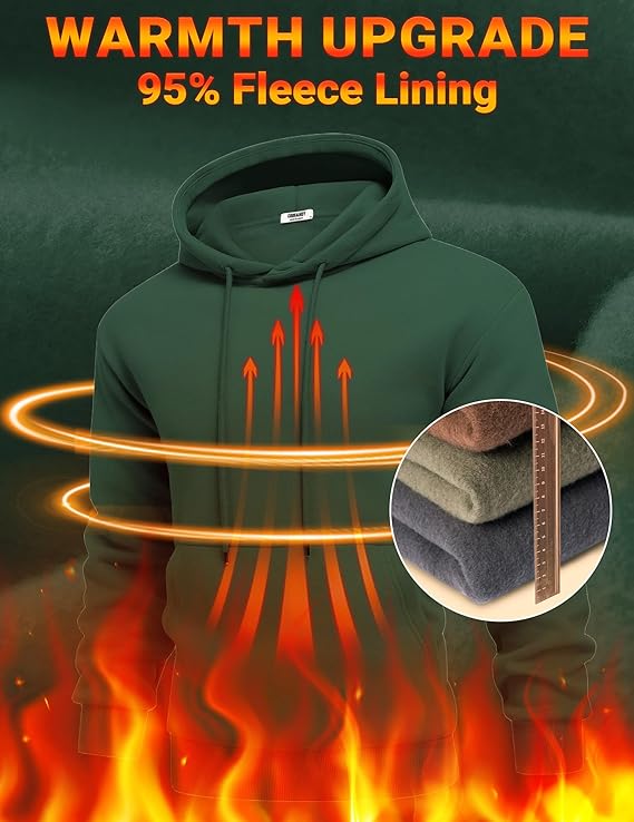 Mineral Health Ultra-Soft Fleece Hoodie Lake Green