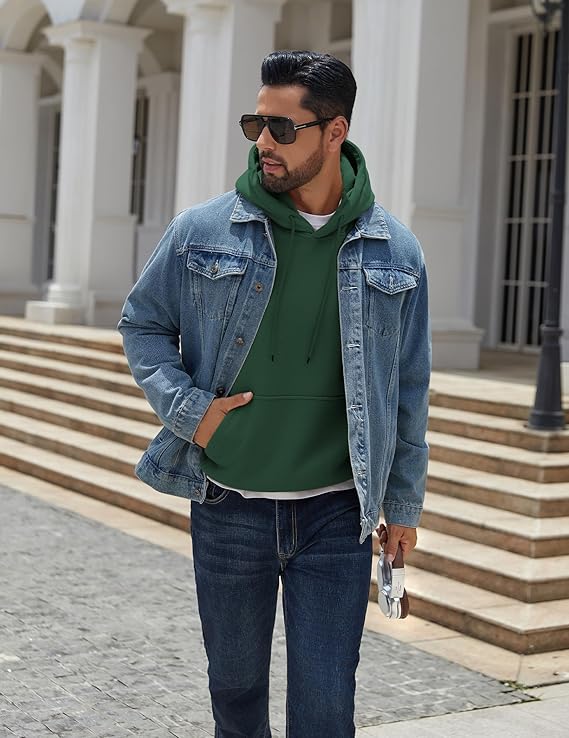 Mineral Health Ultra-Soft Fleece Hoodie Lake Green