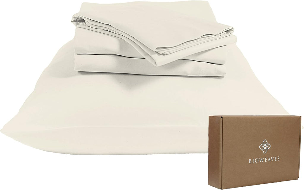 Organic Cotton Sheet Set Natural