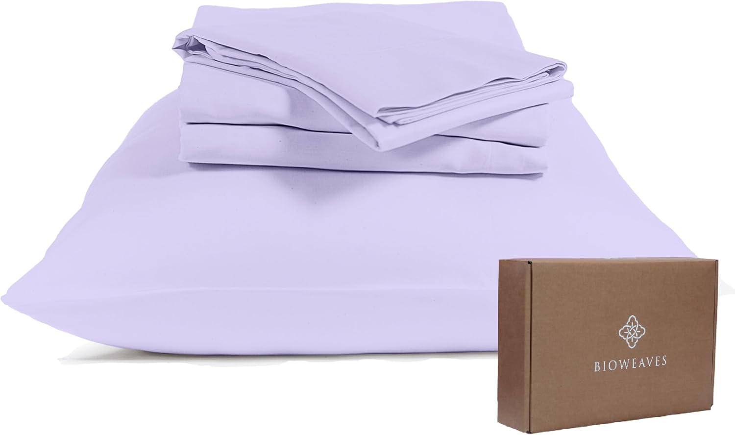 Organic Cotton Sheet Set Lavender
