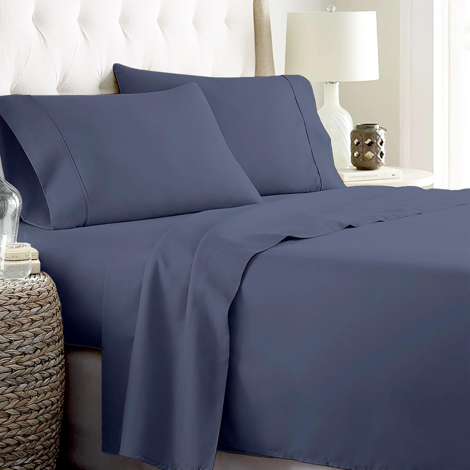 Organic Cotton Sheet Set Mineral
