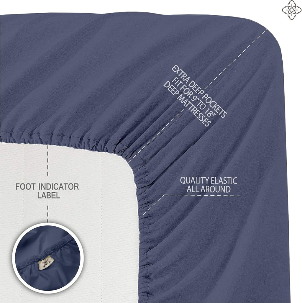 Organic Cotton Sheet Set Mineral