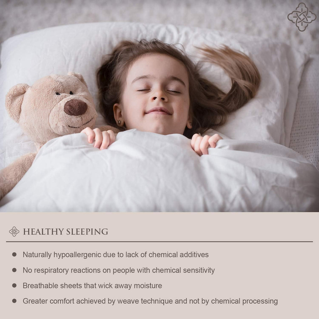 Organic Cotton Sheet Set Mineral