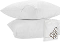Mineral Health 100% Organic Cotton Pillow Protector White