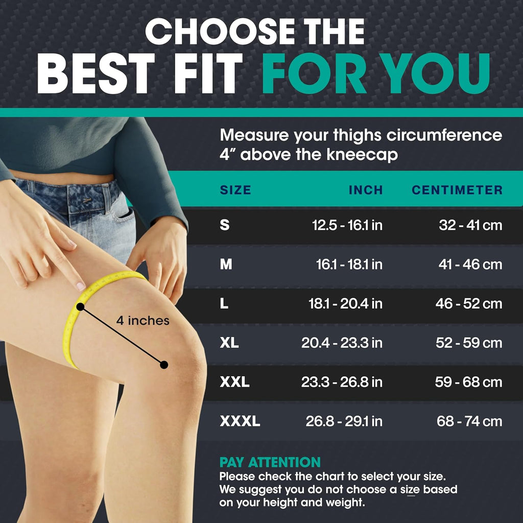 Mineral Health Compression Knee Brace Skin