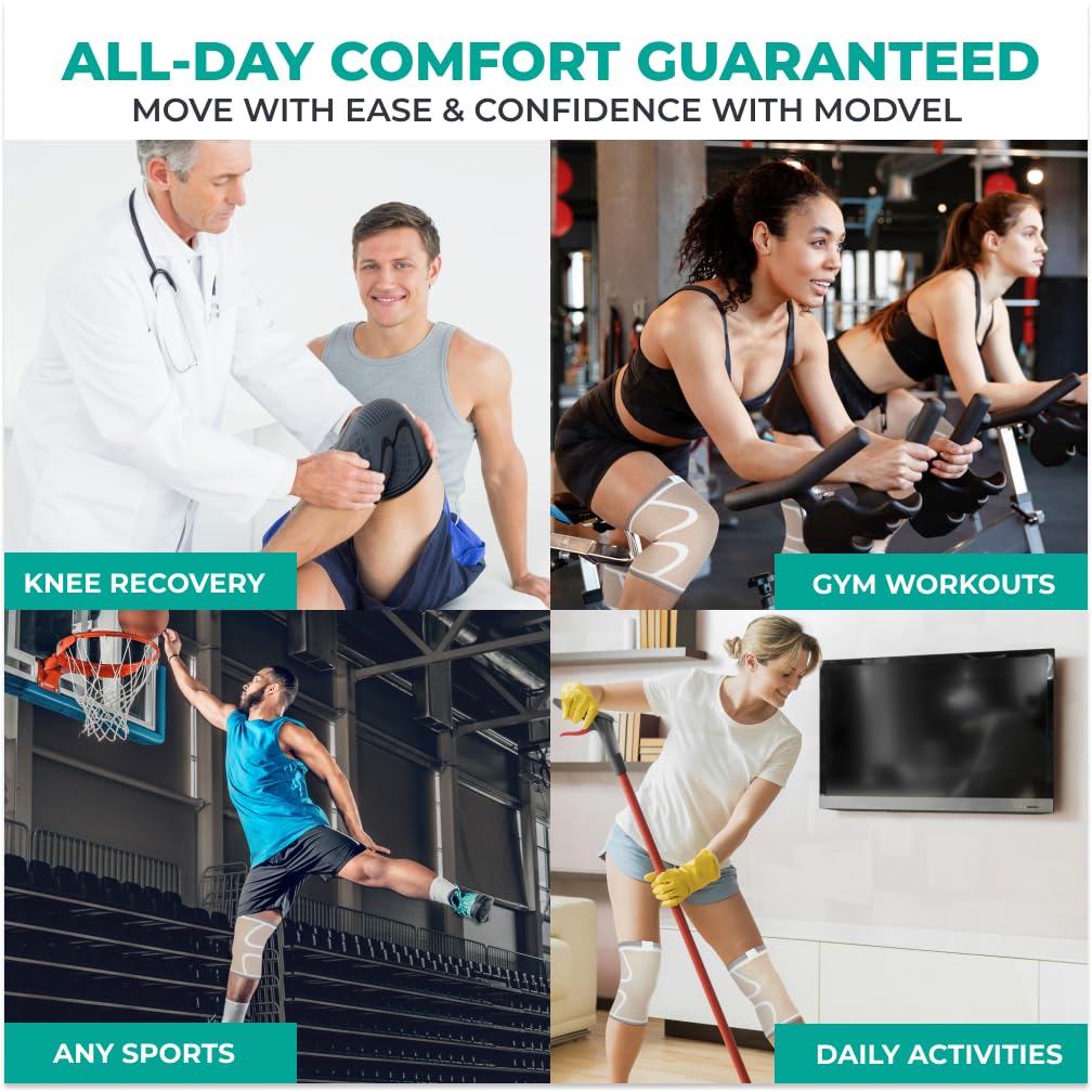 Mineral Health Compression Knee Brace Skin