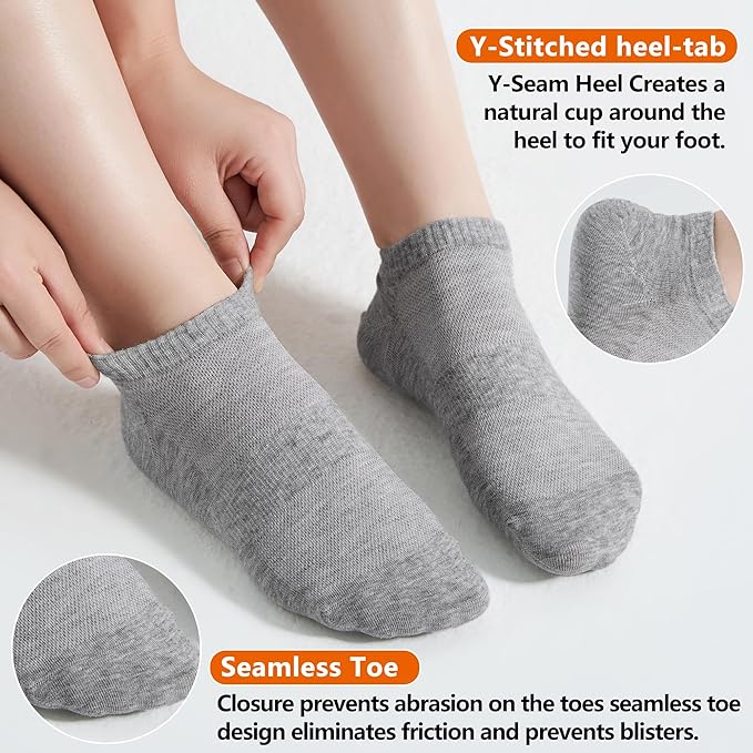 Mineral Health Ankle Socks Grey