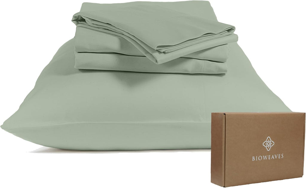 Organic Cotton Sheet Set Basil