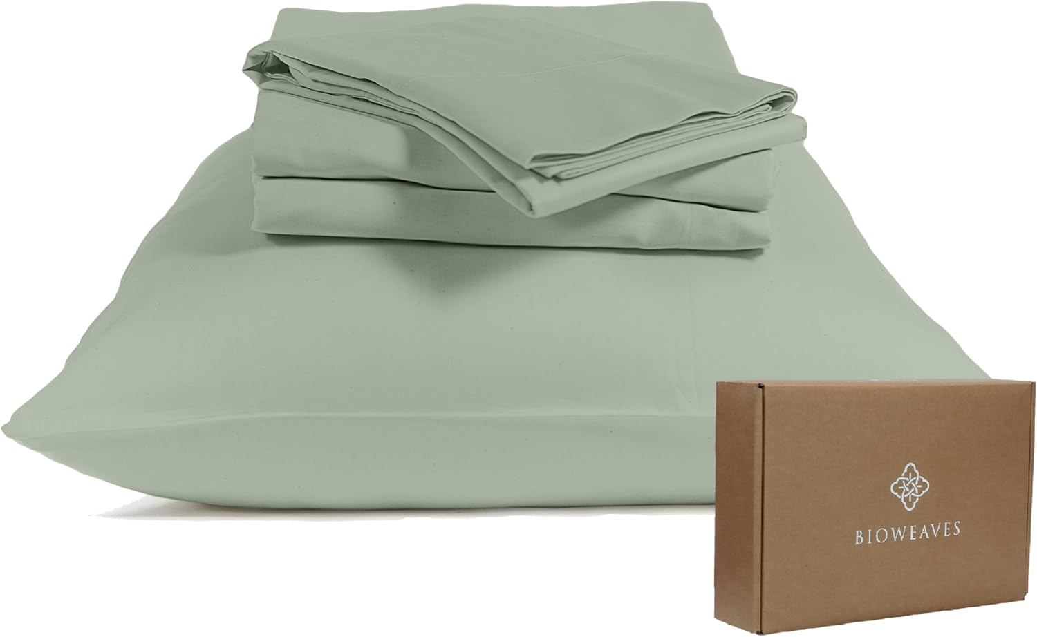 Organic Cotton Sheet Set Basil