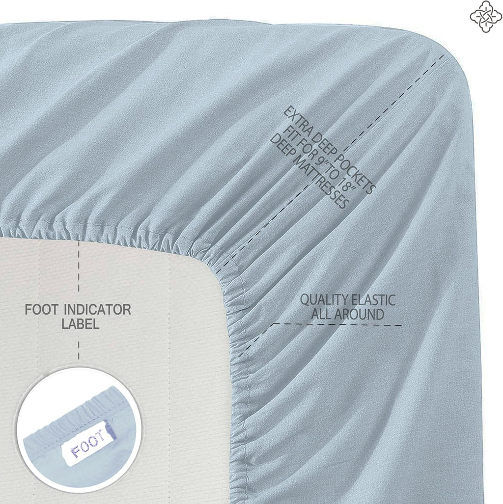 Organic Cotton Sheet Set Shore