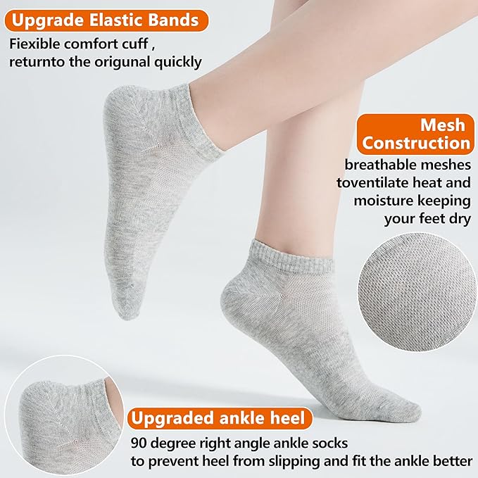 Mineral Health Ankle Socks Multi Color