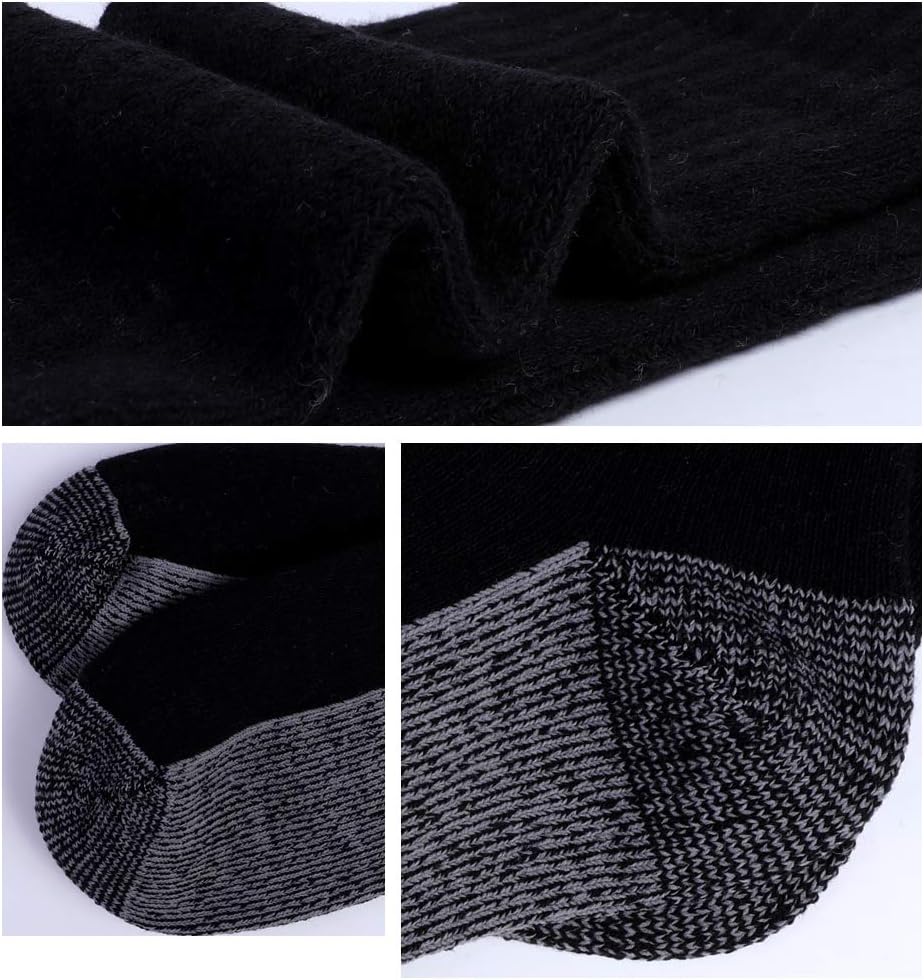 Mineral Health Performance Crew Socks Black