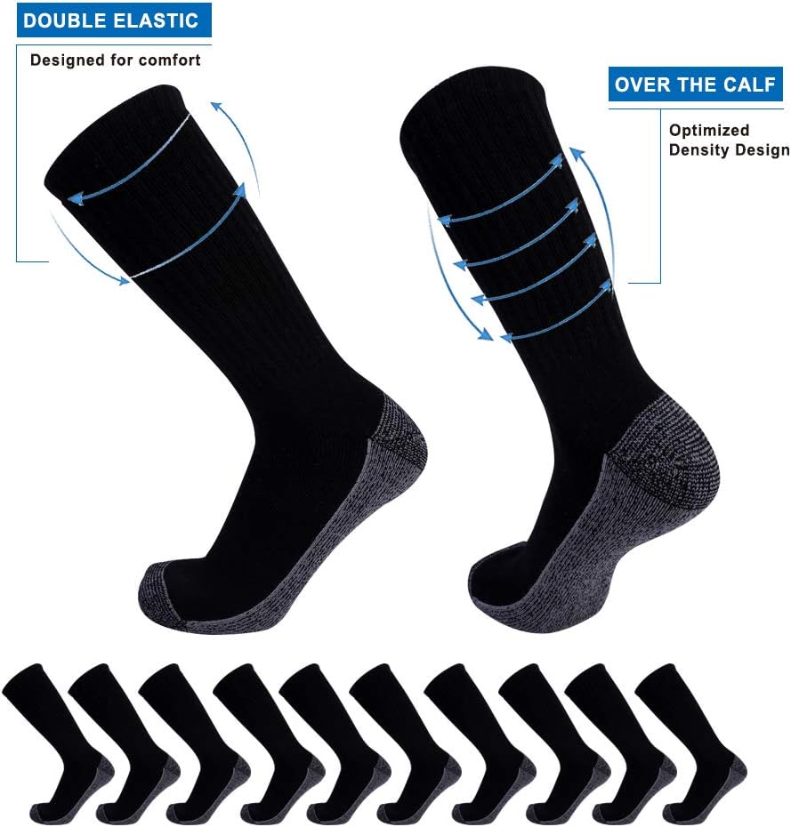Mineral Health Performance Crew Socks Black