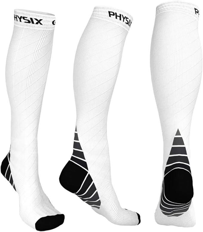 Mineral Health Compression Sock White