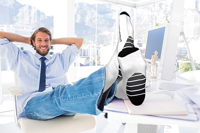 Mineral Health Compression Sock White